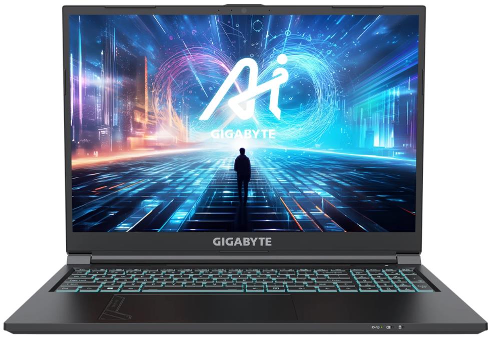 Изображение Ноутбук GIGABYTE G6 (Intel 13620H 2400 МГц/ SSD 1024 ГБ  /RAM 16 ГБ/ 16" 1920x1200/VGA дискретная/ Без ОС) (MF-H2KZ894KD)