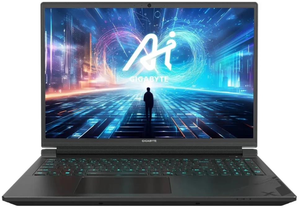 Изображение Ноутбук GIGABYTE G6X (Intel 13650HX 2600 МГц/ SSD 1024 ГБ  /RAM 16 ГБ/ 16" 1920x1200/VGA дискретная/ Без ОС) (9KG-43KZ894SD)