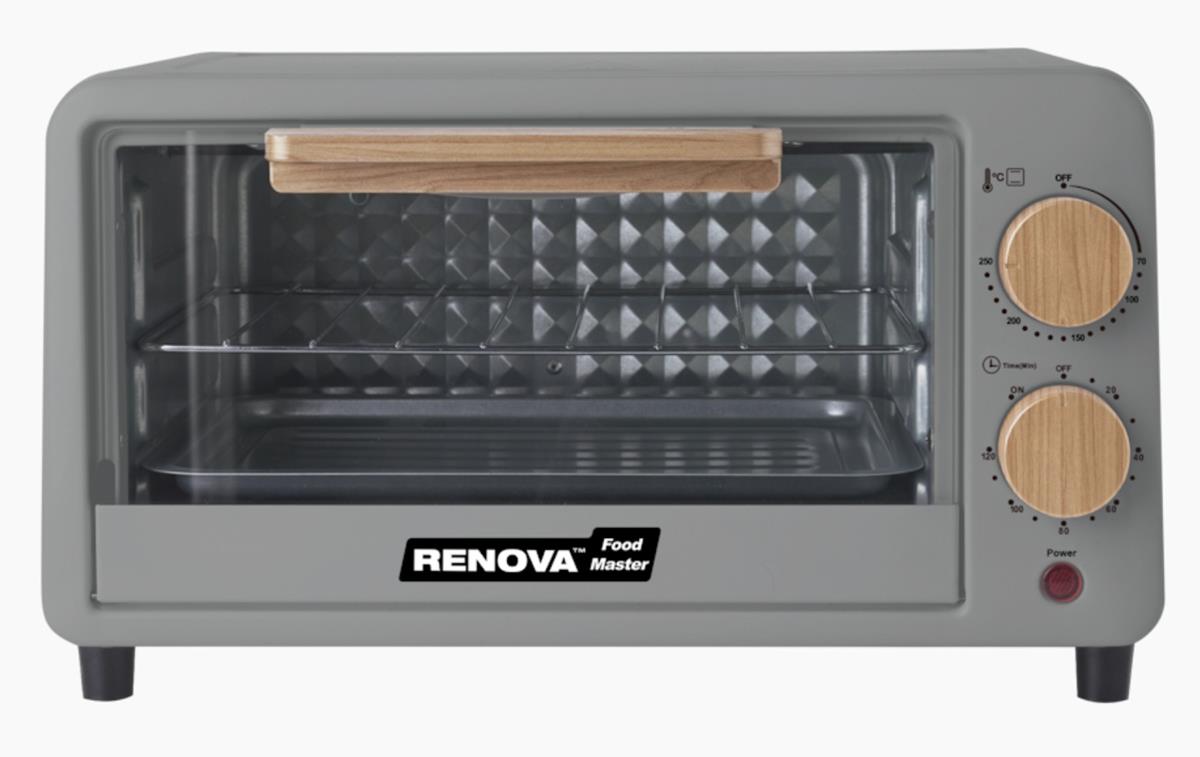 Изображение Электропечь Renova MO-10TS1 (10 л /600 Вт /серый)