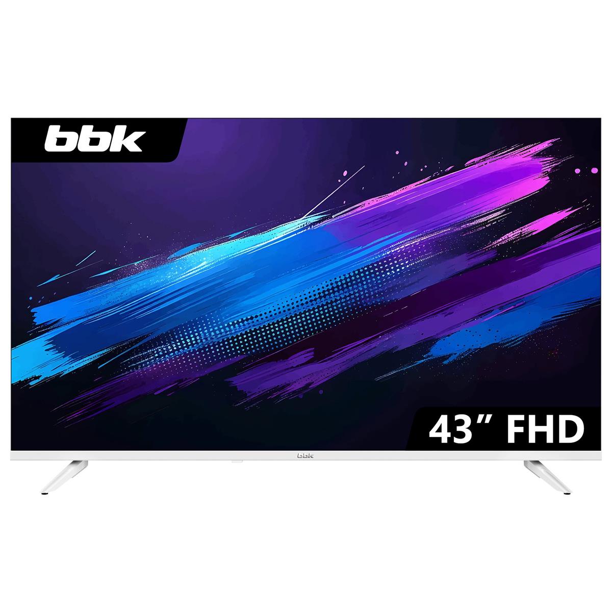 Изображение Телевизор BBK 43LEM-1044/FTS2C 43" 1080p Full HD  белый