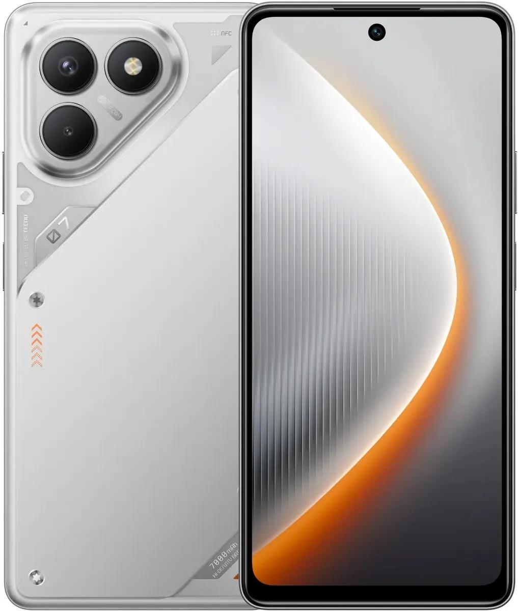 Изображение Смартфон TECNO Pova 7 Neo (256 Гб/8 Гб) серебристый
