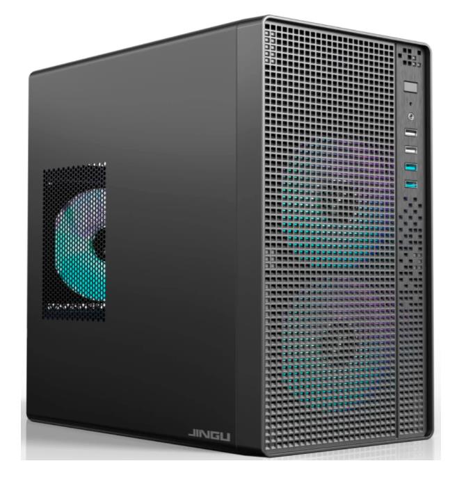 Изображение Корпус ACD Citadel 107 Black (mATX, ATX, Mini-ITX, черный, без БП)/(AO-TC500-000)