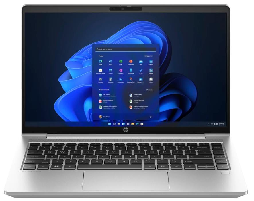 Изображение Ноутбук HP ProBook 440 G10 (Intel 1334U 1300 МГц/ SSD 512 ГБ  /RAM 16 ГБ/ 14" 1920x1080/VGA встроенная/ Без ОС) (9G1W8ET)