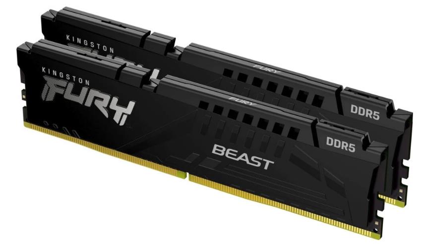 Изображение Оперативная память 2x32 GB DDR5 Kingston Fury Beast (44800 Мб/с, 5600 МГц, CL36)