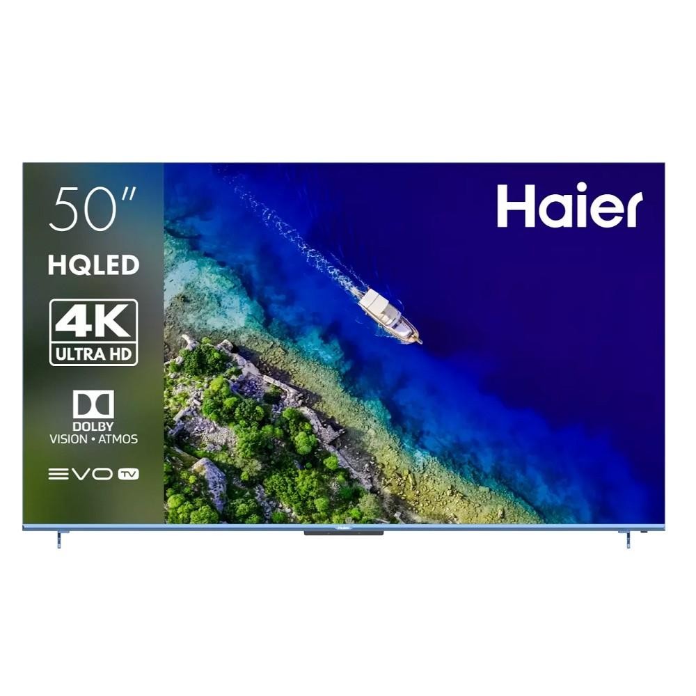 Изображение Телевизор Haier 50 Smart TV S5 Pro 50" HDR, 4K Ultra HD Smart TV синий