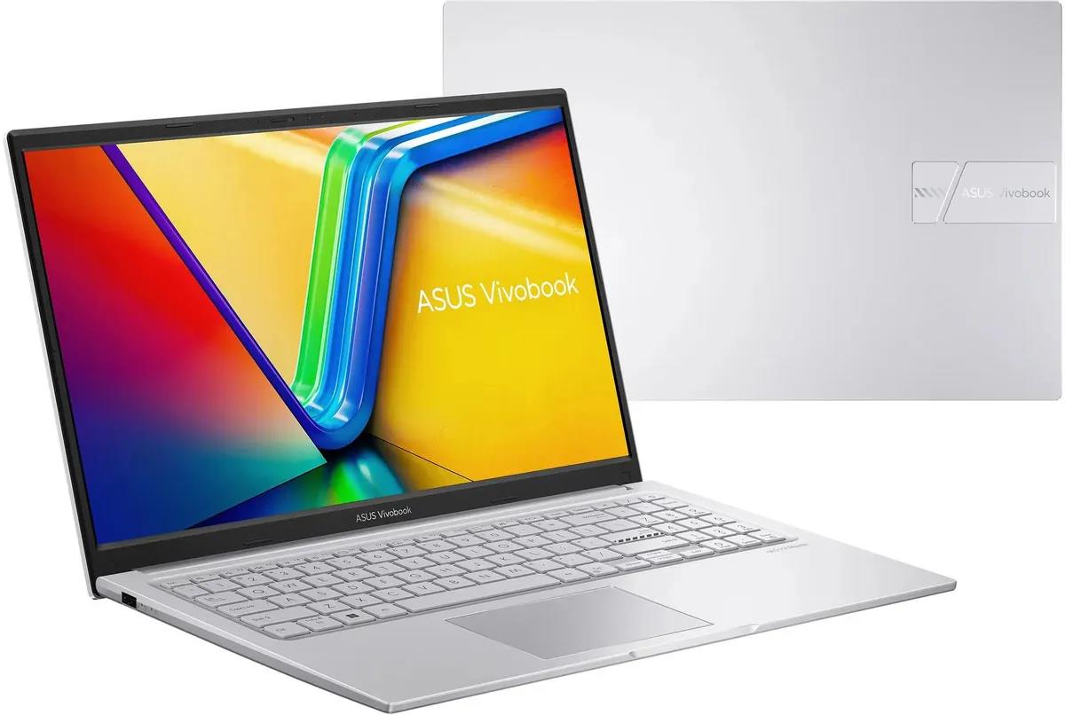 Изображение Ноутбук Asus Vivobook 15 X1504VA-BQ2880 (Intel 1315U 1200 МГц/ SSD 512 ГБ  /RAM 8 ГБ/ 15.6" 1920x1080/VGA встроенная/ Без ОС) (90NB10J2-M03B20)