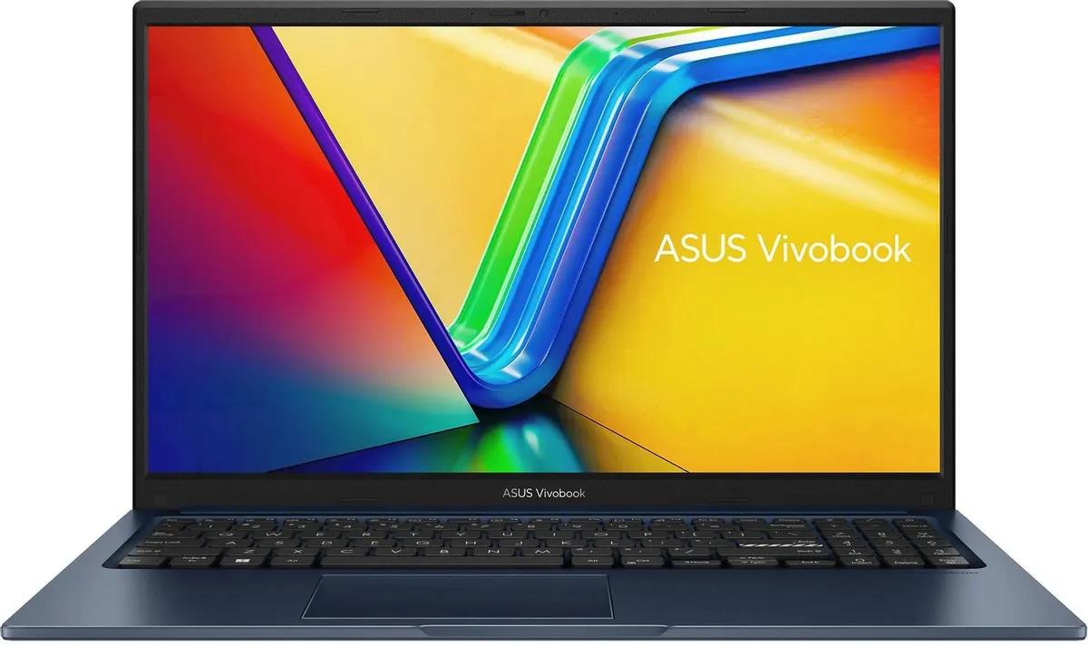 Изображение Ноутбук Asus Vivobook 15 X1504VA-BQ2970 (Intel 1315U 1200 МГц/ SSD 512 ГБ  /RAM 16 ГБ/ 15.6" 1920x1080/VGA встроенная/ Без ОС) (90NB10J1-M03CF0)