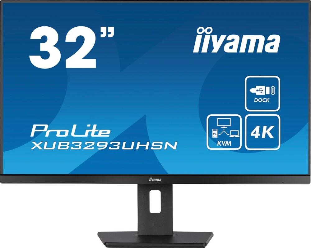 Изображение Монитор Iiyama ProLite XUB3293UHSN-B5 (31,5 "/3840x2160/TFT IPS)