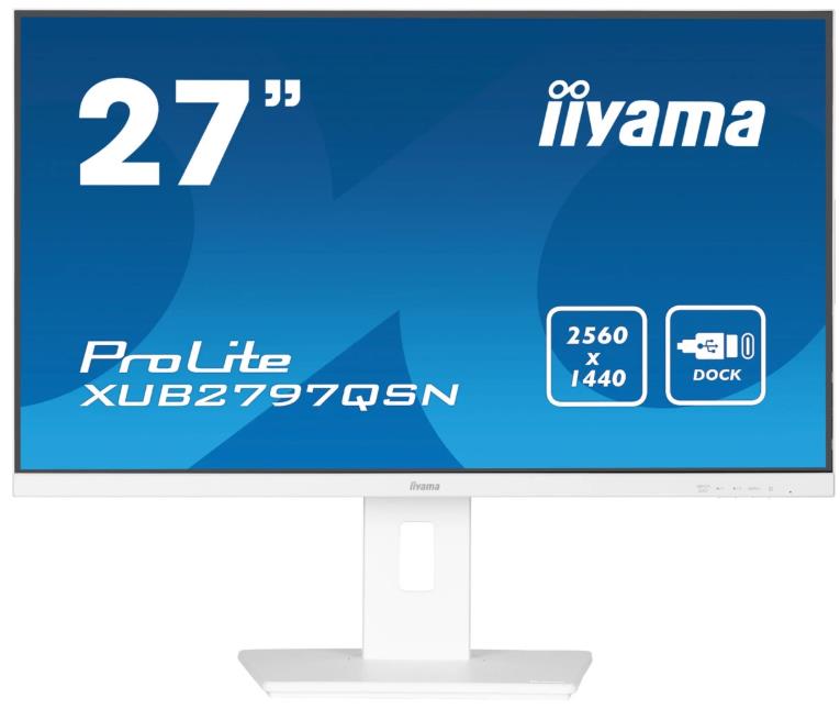 Изображение Монитор Iiyama ProLite XUB2797QSN-W2 (27 "/2560x1440/TFT IPS)