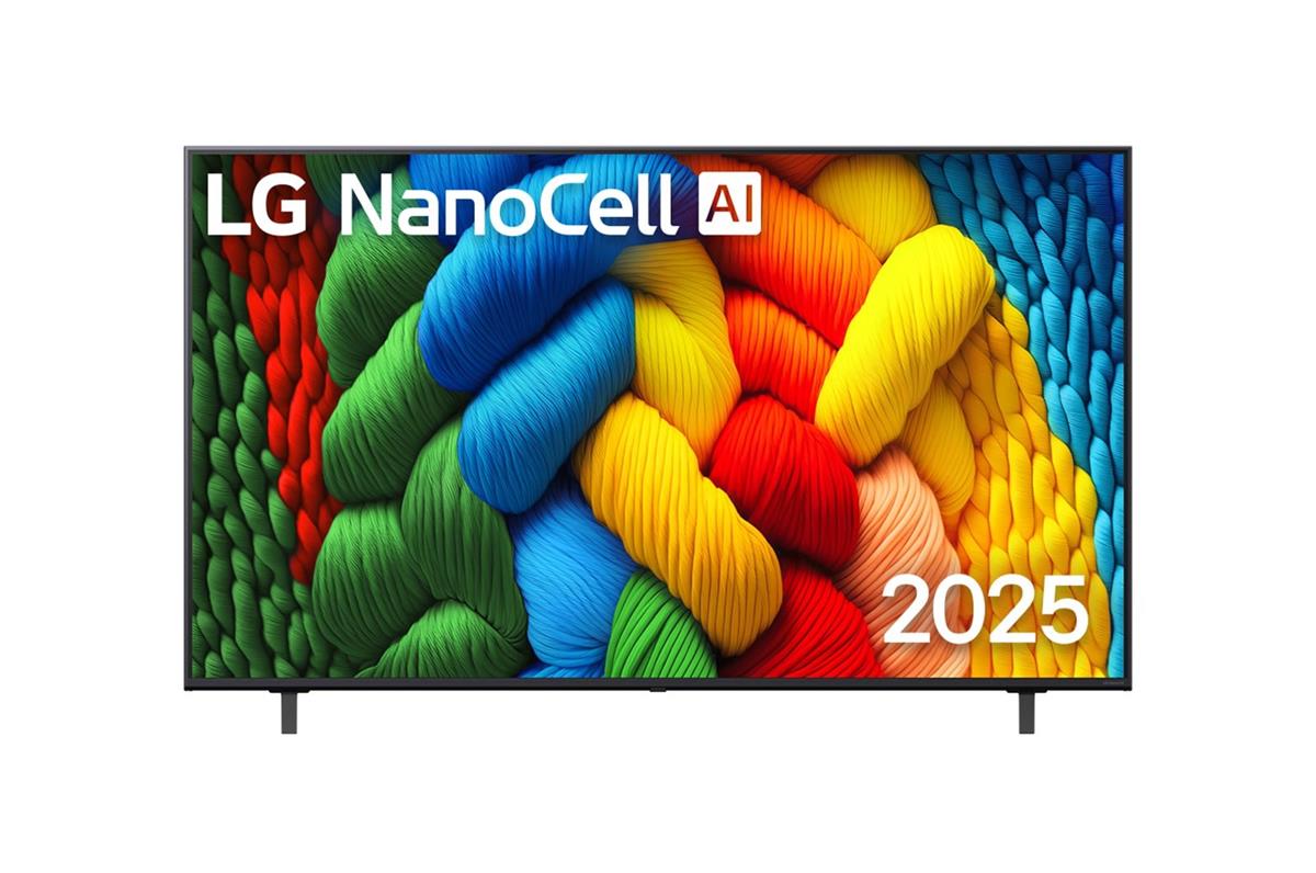 Изображение Телевизор LG 65NANO80A6B.ARUG 65" HDR, 4K Ultra HD Smart TV черный