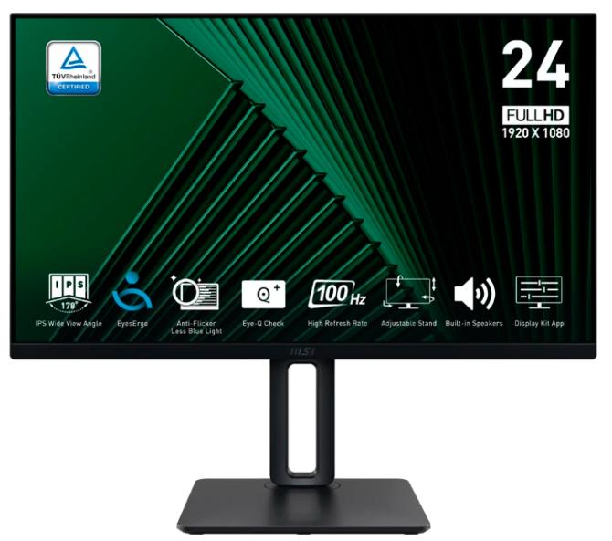 Изображение Монитор MSI Pro MP245PG (23,8 "/1920x1080/TFT IPS)