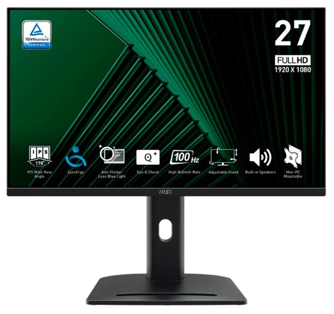 Изображение Монитор MSI Pro MP275PG (27 "/1920x1080/TFT IPS)