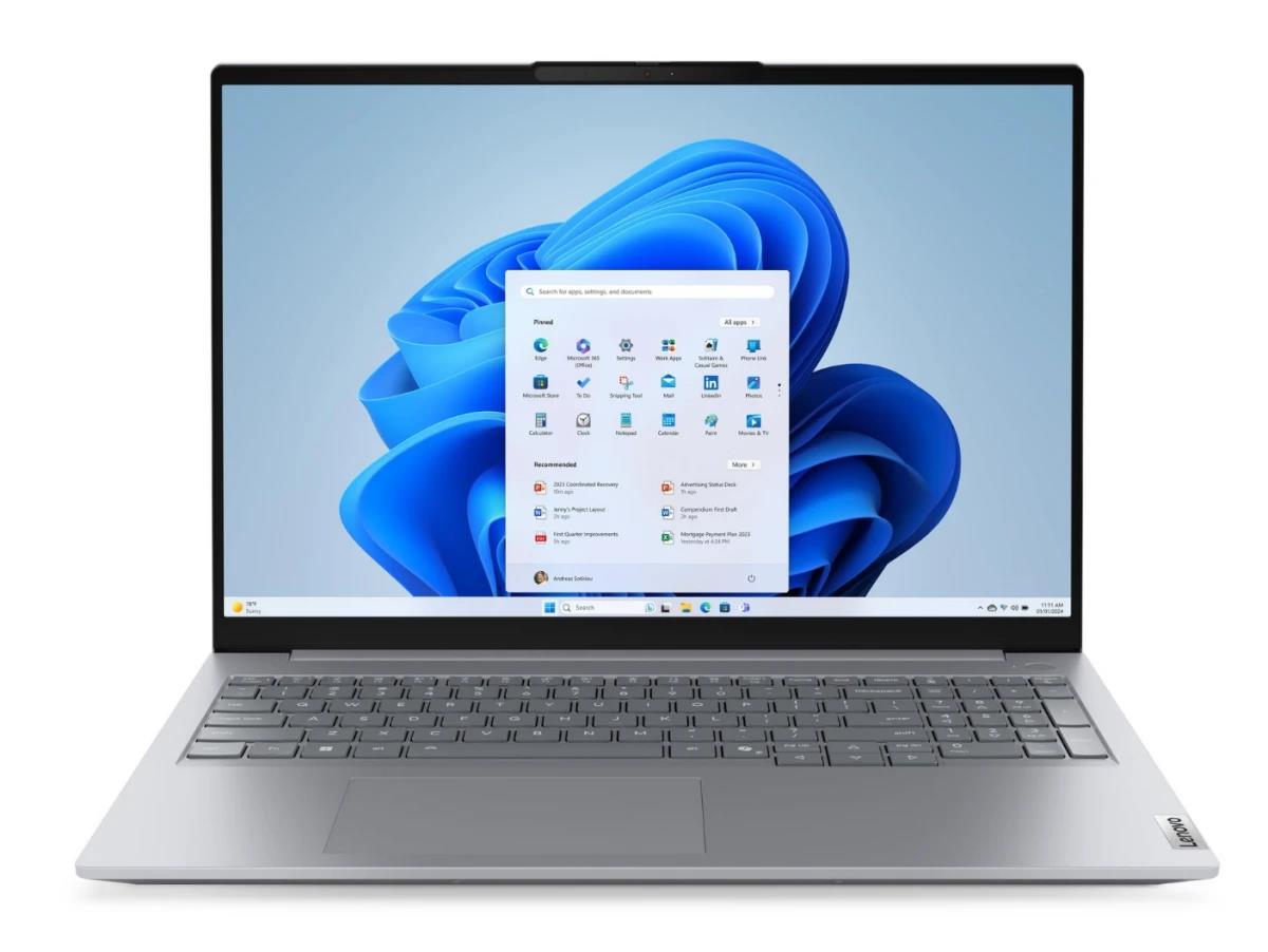 Изображение Ноутбук Lenovo ThinkBook 16 G8 IRL (Intel 220H 2700 МГц/ SSD 512 ГБ  /RAM 16 ГБ/ 16" 1920x1200/VGA встроенная/ Windows 11 Home) (21SHA001CD)