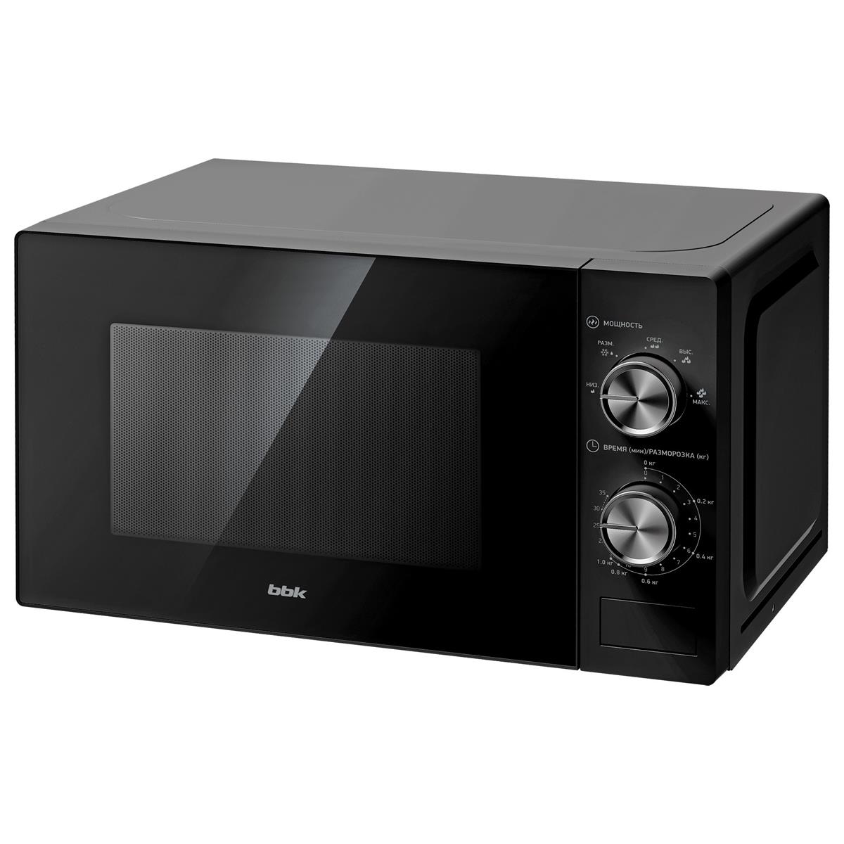 Изображение Микроволновая печь BBK 20MWS-762M/B (700 Вт  20 л    черный)