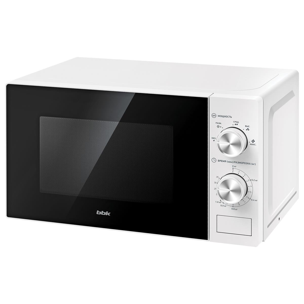 Изображение Микроволновая печь BBK 20MWS-763M/W (700 Вт  20 л    белый)