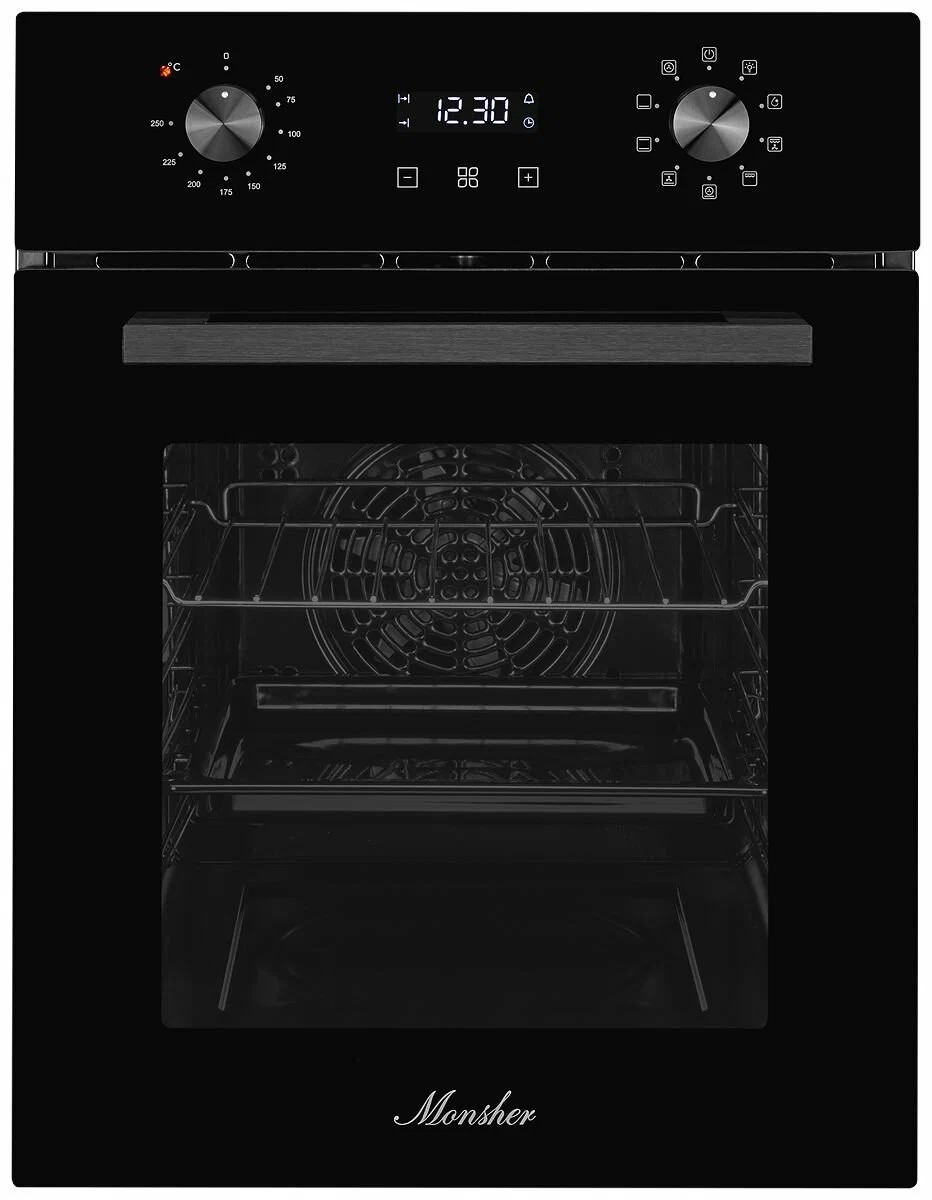 Изображение Духовой шкаф MONSHER MOE 4592 Noir (50 л , чёрный)