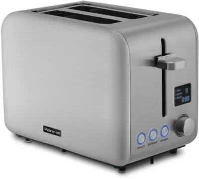 Изображение Тостер Rondell RDE-1203 (950 Вт  стальной)