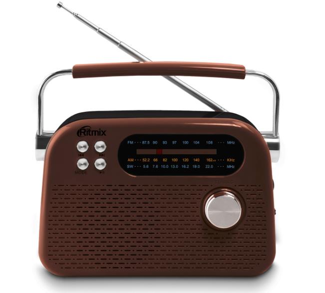 Изображение Радиоприемник Ritmix RPR-045 CHOCOLATE коричневый