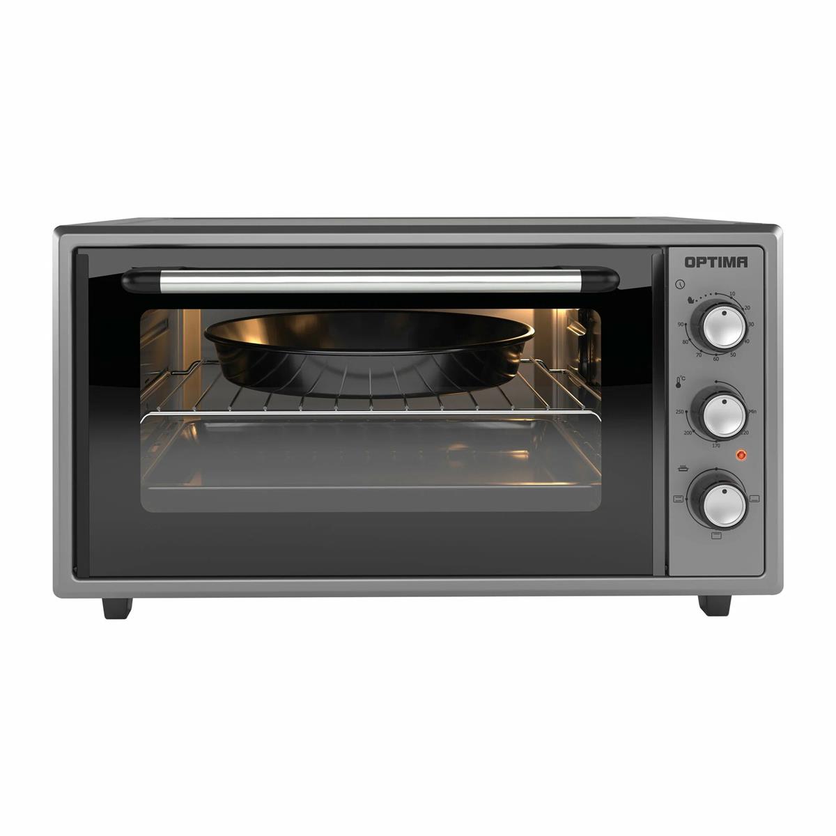 Изображение Электропечь Optima MO-48G (48 л /1600 Вт /серый)