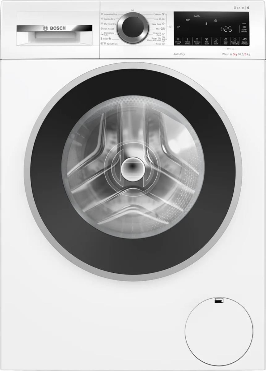Изображение Стиральная машина Bosch WNA25401ME, белый (фронтальная, 10,5 кг, 1400 об/мин )