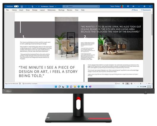 Изображение Монитор Lenovo ThinkVision S27i-30 (27 "/1920x1080/TFT IPS)