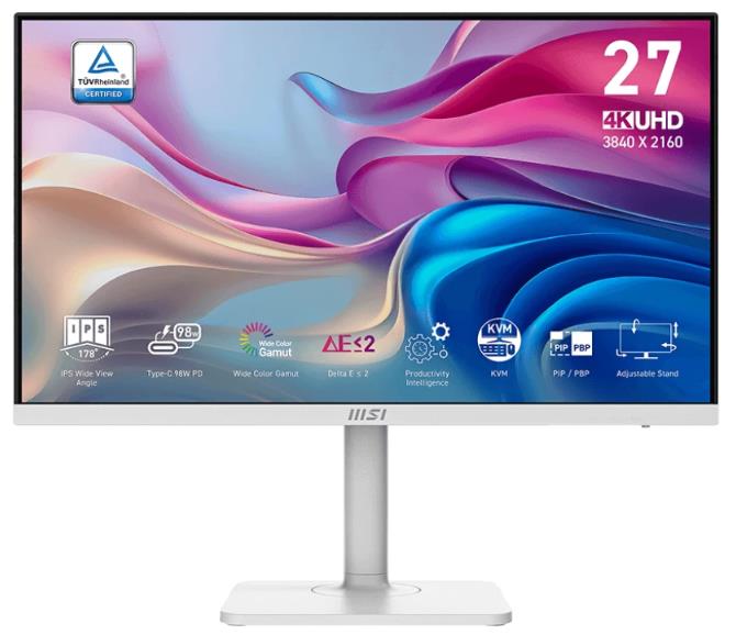 Изображение Монитор MSI Modern MD272UPHW (27 "/3840x2160/TFT IPS)