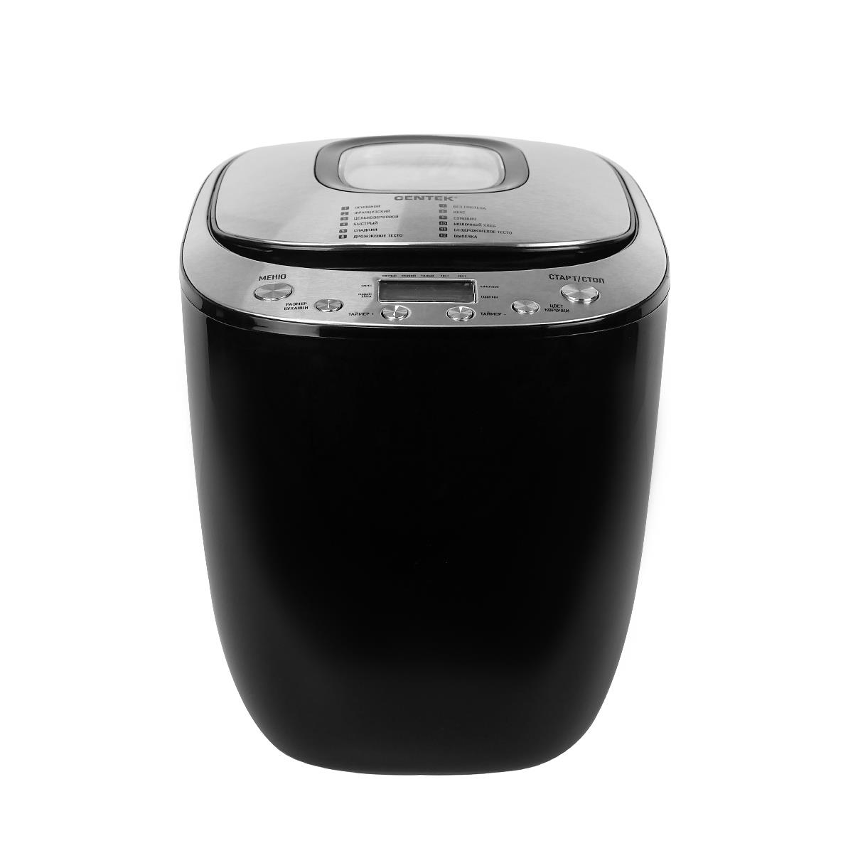 Изображение Хлебопечь CENTEK CT-1418 (черный)