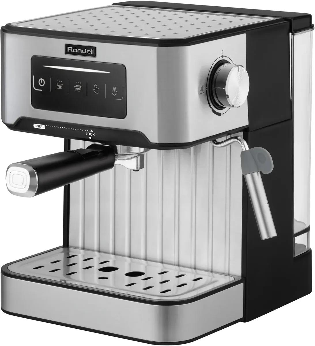 Изображение Кофеварка Rondell RDE-1106 (рожковая//850 Вт )