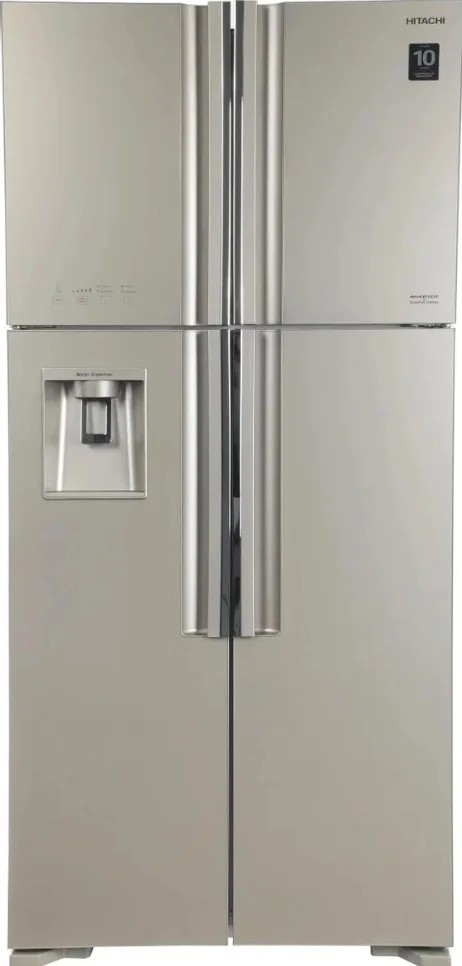 Изображение Холодильник Hitachi R-W660PUC7XGC шампань стекло (A++,345 кВтч/год)