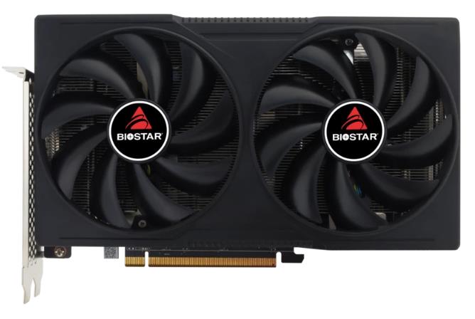 Изображение Видеокарта Biostar AMD Radeon RX 7600 OC 8Gb 8 Гб (AMD Radeon RX 7600, GDDR6)/(VA76S6RM81)