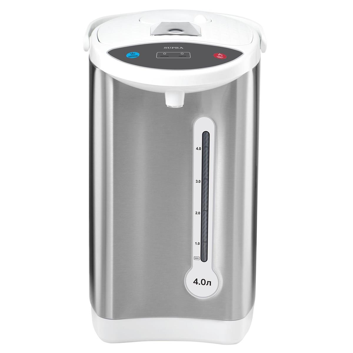 Изображение Термопот Supra TPS-4007 (4 л /850 Вт /белый, серебристый)