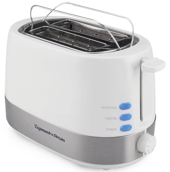 Изображение Тостер Zigmund & Shtain Kuchen-Meister ST-80 W (900 Вт  белый)