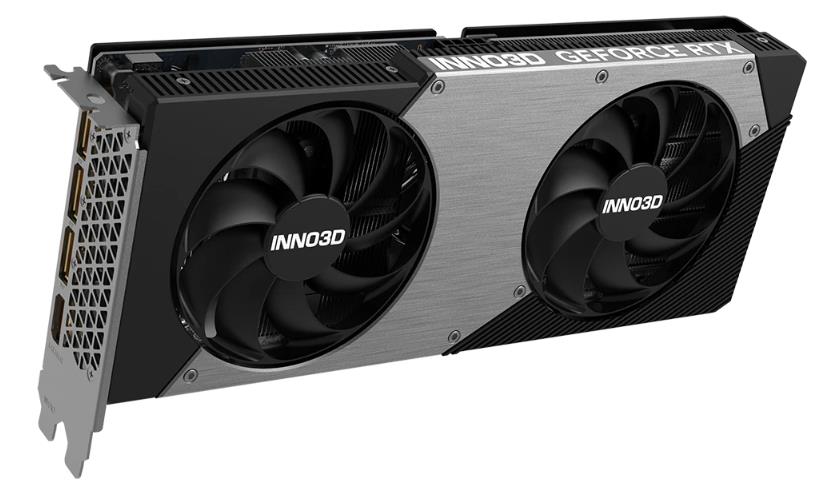 Изображение Видеокарта Inno3D NVIDIA GeForce RTX 5060 Ti Twin X2 OC 8Gb 8 Гб (GeForce RTX 5060 Ti, GDDR7)/(N506T2-08D7X-193075N)
