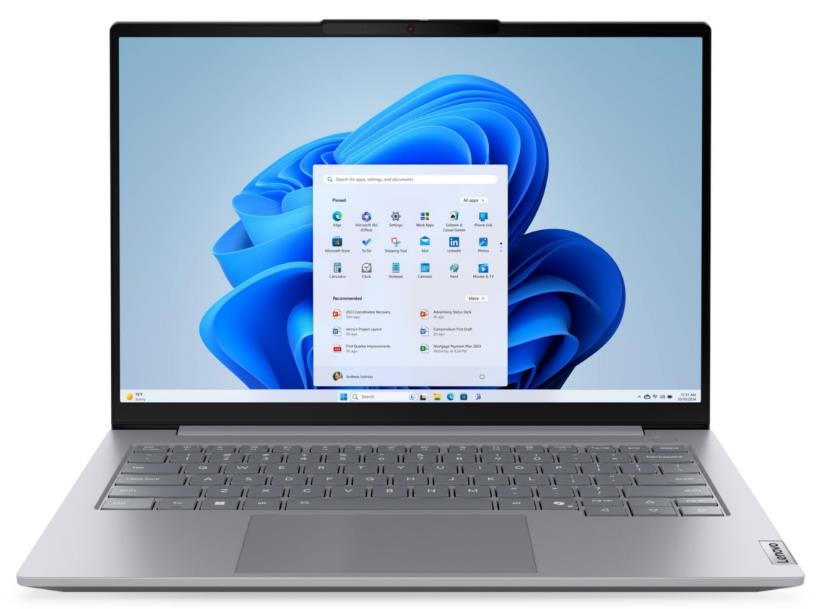 Изображение Ноутбук Lenovo ThinkBook 14 G8 IRL (Intel 250H 2500 МГц/ SSD 512 ГБ  /RAM 16 ГБ/ 14" 1920x1200/VGA встроенная/ Windows 11 Pro) (21SGA05DCD_PRO)