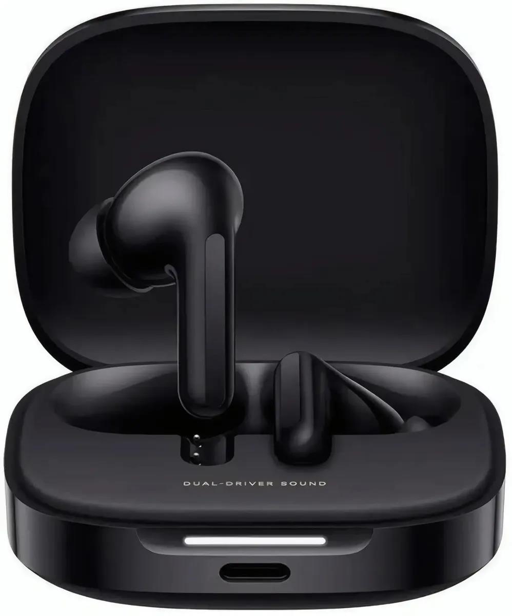 Изображение Bluetooth-гарнитура/наушники Xiaomi REDMI Buds 6 (ночные черные)  (черный)