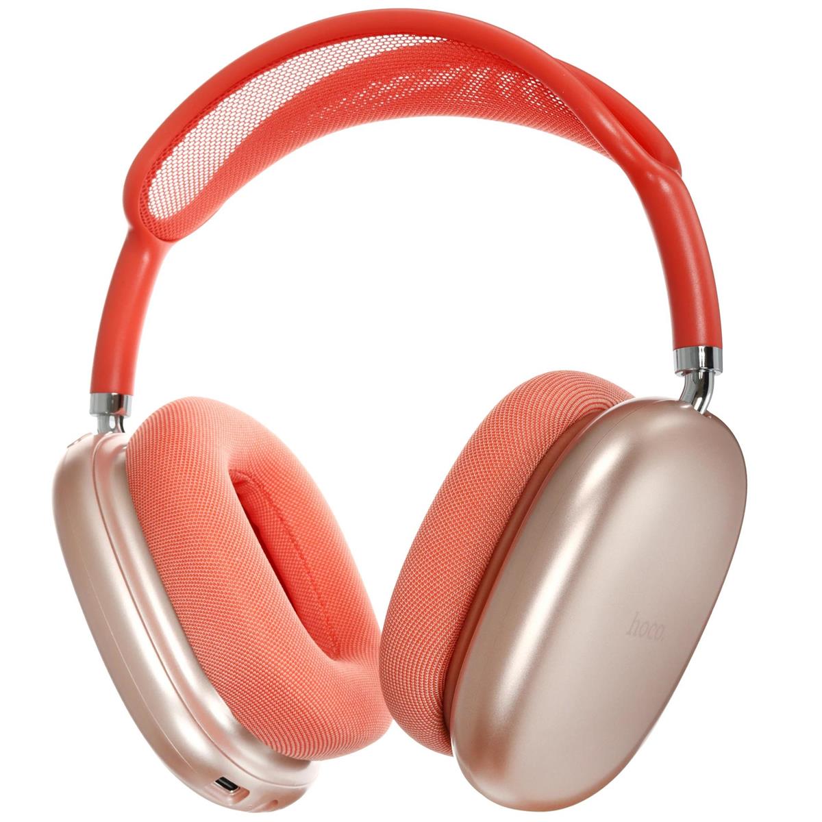 Изображение Bluetooth-гарнитура/наушники Hoco W55 Pink (розовый)