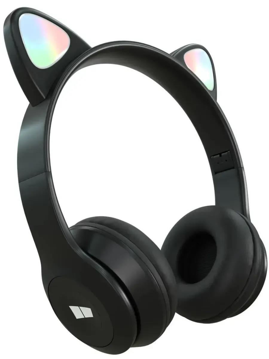 Изображение Bluetooth-гарнитура/наушники More Choice HW24kids Black (черный)