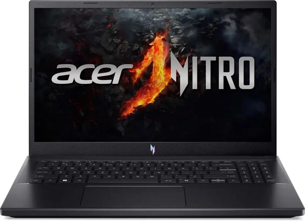 Изображение Ноутбук Acer Nitro V 15 ANV15-41-R6KT (AMD 7535HS 3300 МГц/ SSD 512 ГБ  /RAM 16 ГБ/ 15.6" 1920x1080/VGA дискретная/ Без ОС) (NH.QSHER.001)