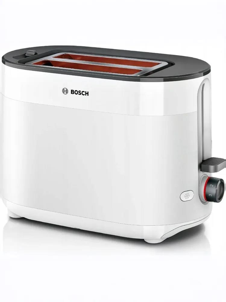 Изображение Тостер Bosch TAT2M121 (950 Вт  белый)