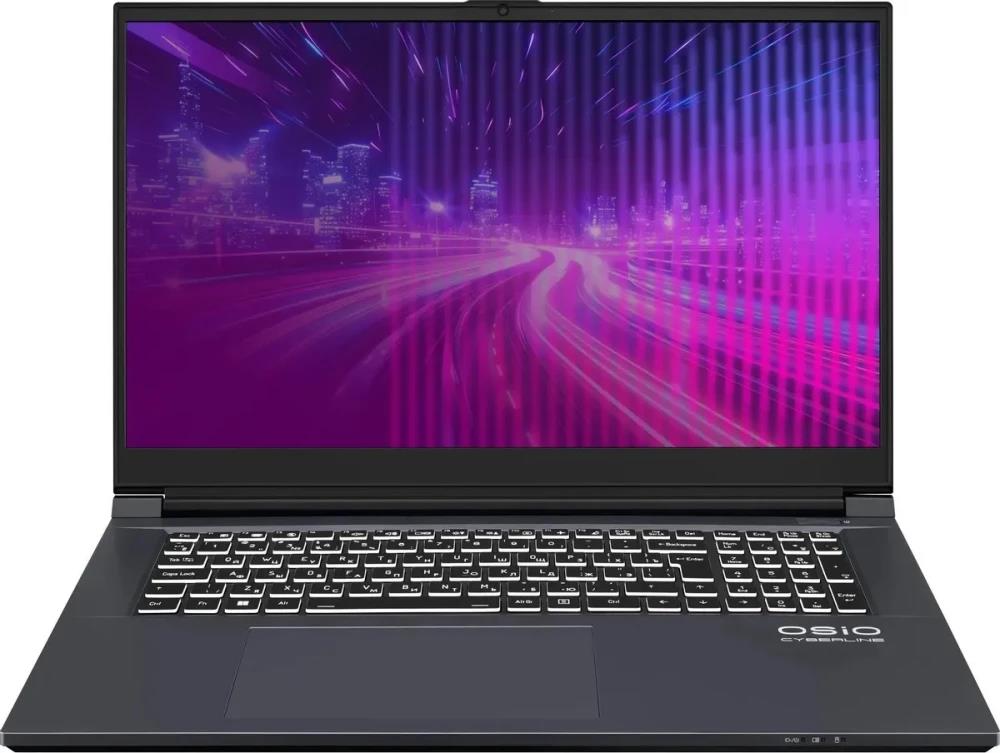 Изображение Ноутбук OSIO CyberLine C170i (Intel 12600H 2700 МГц/ SSD 512 ГБ  /RAM 16 ГБ/ 17.3" 1920x1080/VGA дискретная/ Без ОС) (C170I-002)
