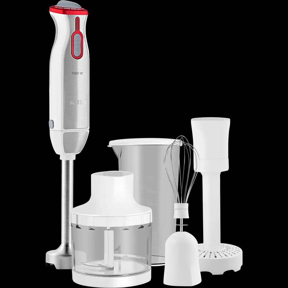 Изображение Блендер Aresa AR-1107 (погружной/1000 Вт/белый)