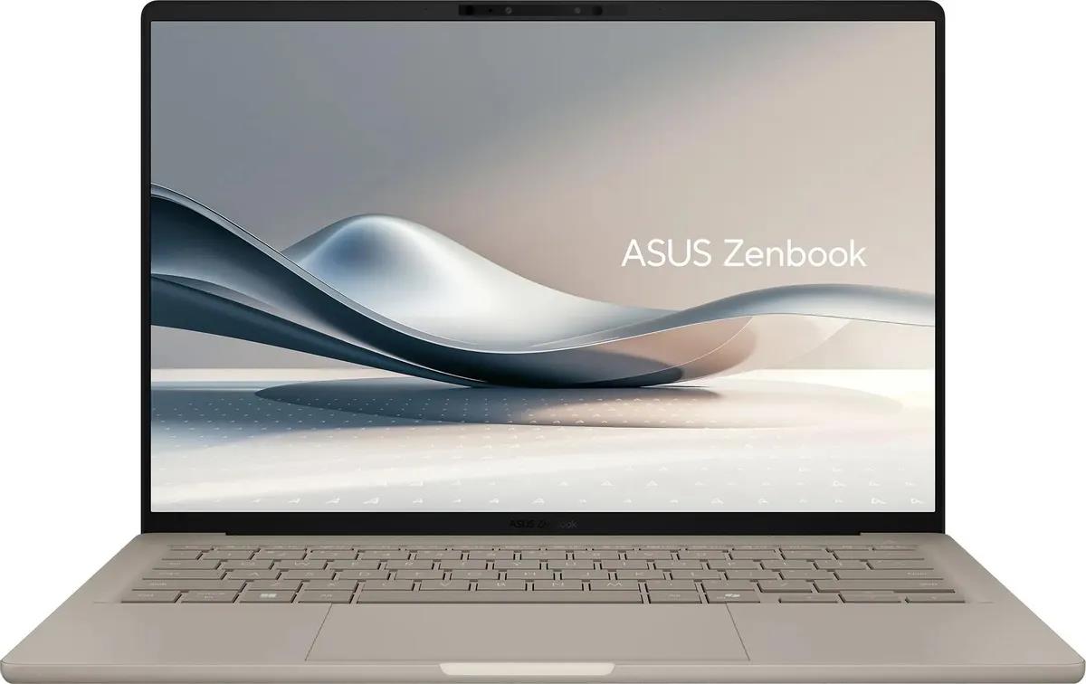 Изображение Ноутбук Asus Zenbook 14 UX3407QA-QD197W (Snapdragon X1-26-100 2900 МГц/ SSD 512 ГБ  /RAM 16 ГБ/ 14" 1920x1200/VGA встроенная/ Windows 11 Home) (90NB1501-M00850)
