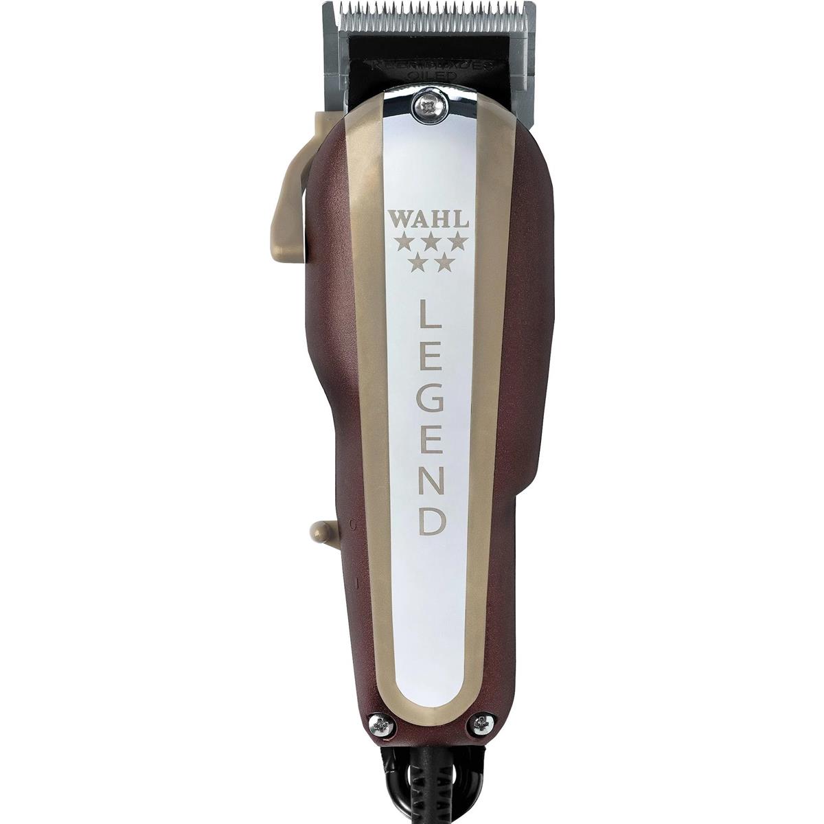 Изображение Машинка для стрижки  Wahl Legend 5Star, сетевая, 8 насадок, золотистый