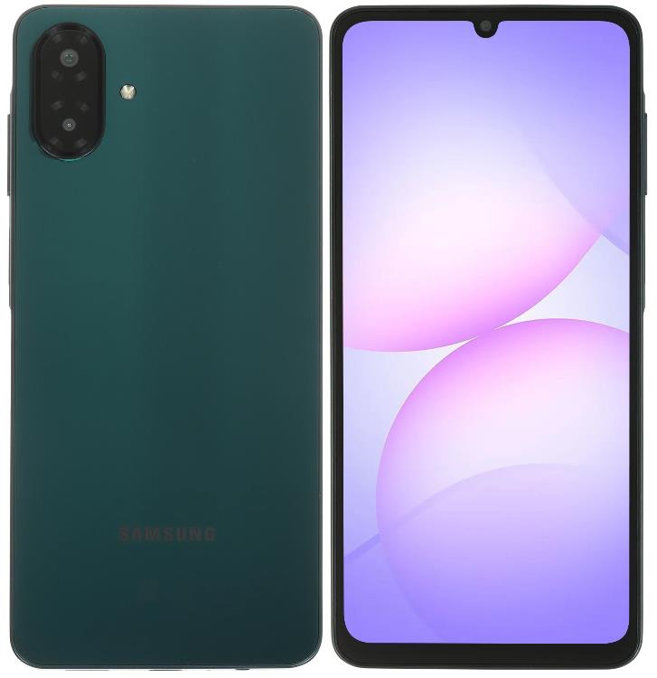 Изображение Смартфон Samsung Galaxy A07 (128 Гб/4 Гб) зеленый