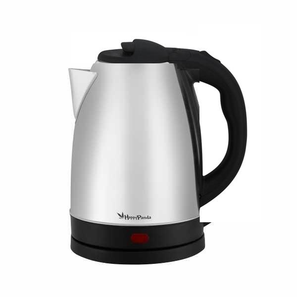 Изображение Электрический чайник HAPPY PANDA HP-2135 (1.8) нерж д (1800 Вт/1,8 л /нержавеющая сталь/черный, нержавеющая сталь)