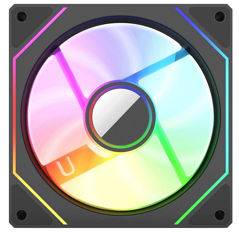 Изображение Вентилятор Bloody CF-11 ARGB Black (1800 об/мин , 120x120x25 мм,4-pin PWM)