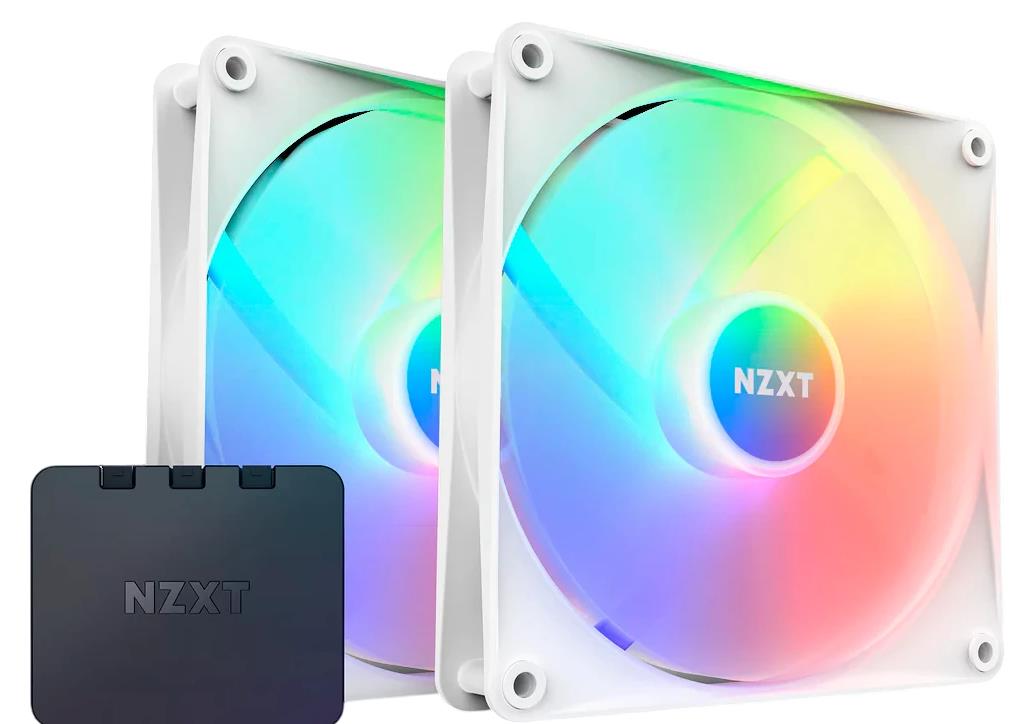 Изображение Вентилятор NZXT F140 RGB Core Black (1800 об/мин , 140x140x25 мм,4-pin PWM)