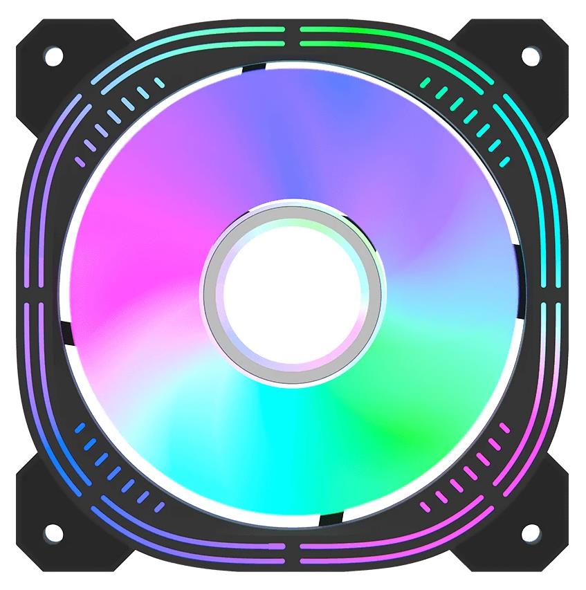 Изображение Вентилятор Formula NULIGHT 12BK FR (1200 об/мин , 120x120x25 мм,4-pin Molex)