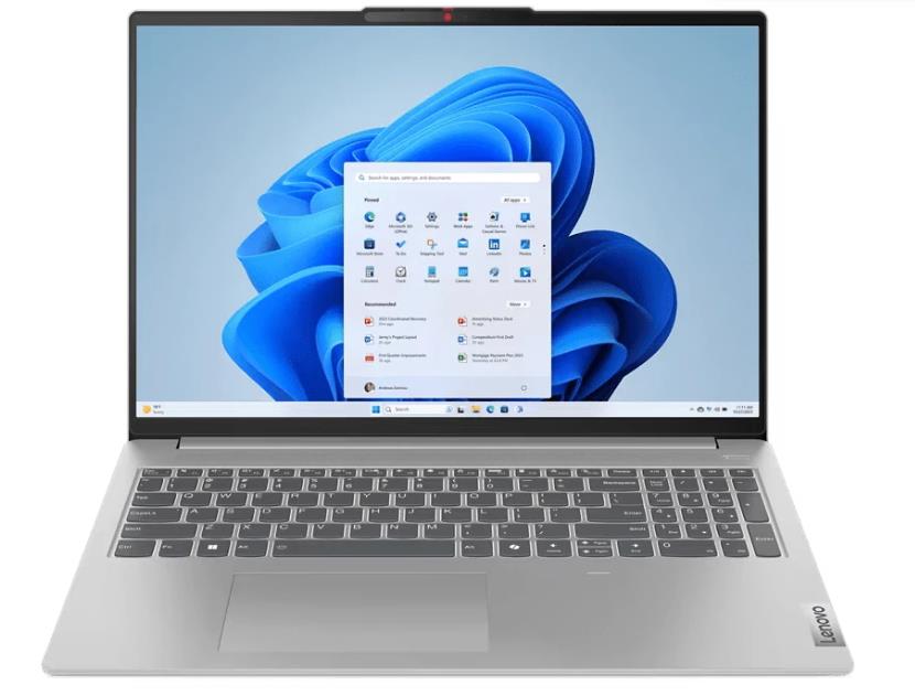 Изображение Ноутбук Lenovo IdeaPad Slim 5 16IMH9 (Intel 155H 1400 МГц/ SSD 512 ГБ  /RAM 16 ГБ/ 16" 2048х1280/VGA встроенная/ Без ОС) (83DC008RRK)
