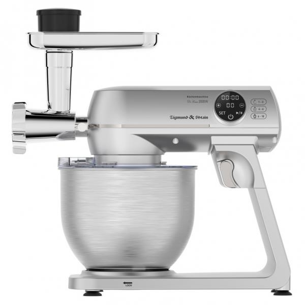 Изображение Кухонный комбайн Zigmund & Shtain ZKM-1050 (7 л /2000 Вт /серебристый)